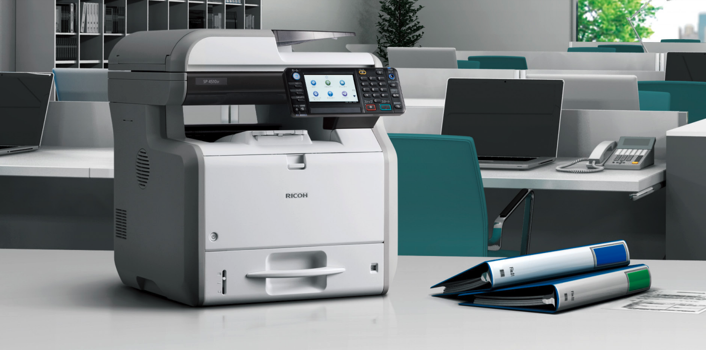 Ricoh Sp 4510Sf Ανακατασκευασμένο Πολυμηχάνημα